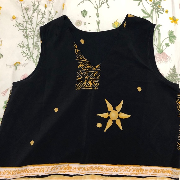 Vintage Desdemona Sport V-Neck Tank Top - Picture 3 of 5